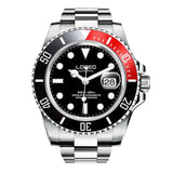 LOREO 9201 Germany watches diver 200M oyster perpetual automatic Mechanical