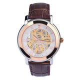 Men's Mechanical Watch Male Business Wrist Classic Hollow Simple Fashion